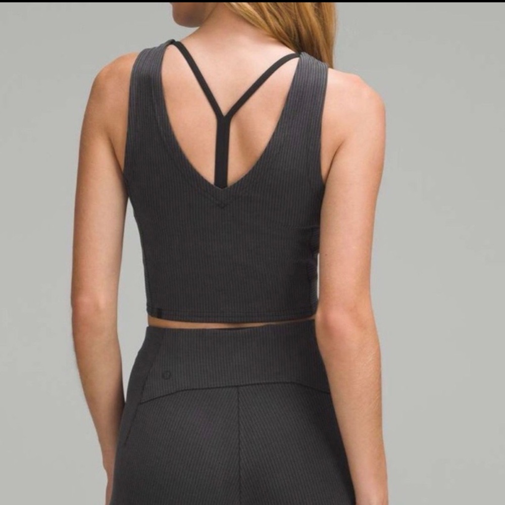 Lululemon Ribbed Softstreme Crop Size 4
